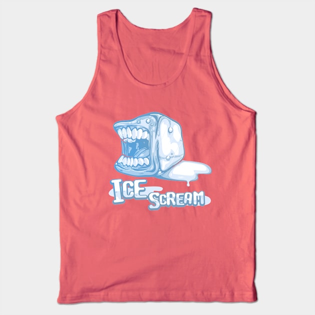 Ice Scream Tank Top by raxarts